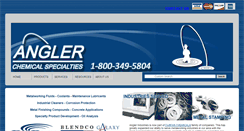 Desktop Screenshot of anglerindustries.com